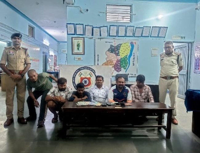 एसपी धमतरी के निर्देश पर जुए के खिलाफ बड़ी कार्रवाई, 6 जुआरी गिरफ्तार…