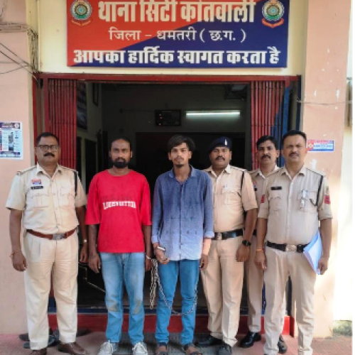 गणेश प्रतिमा खरीदने आए युवक से मारपीट कर लूट का खुलासा, 2 आरोपी गिरफ्तार…