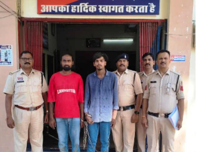 गणेश प्रतिमा खरीदने आए युवक से मारपीट कर लूट का खुलासा, 2 आरोपी गिरफ्तार…