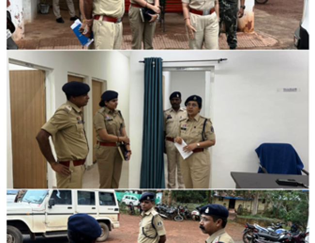 एसपी भावना पांडेय ने किया मगरलोड थाना और करेली बड़ी चौकी का निरीक्षण, प्रभावी पुलिसिंग के दिए निर्देश…