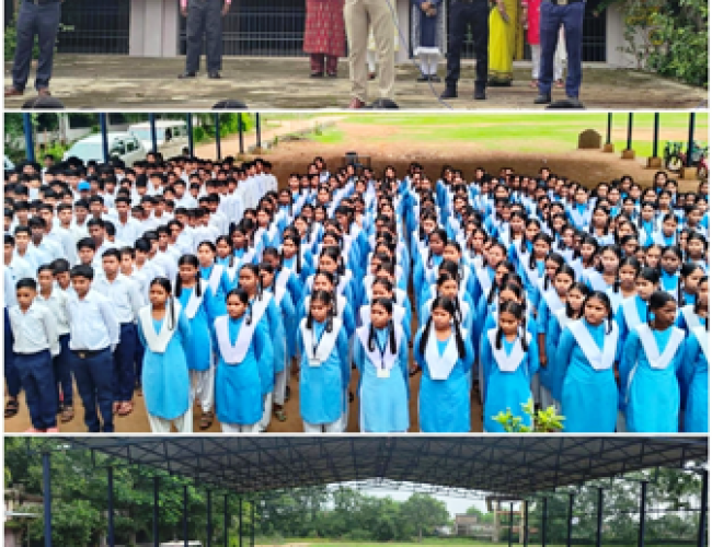 सजग विद्यार्थी, सुरक्षित समाज: देमार हाई स्कूल में धमतरी पुलिस का जागरूकता अभियान…