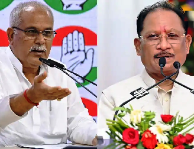 नक्सलवाद किसने खत्म किया? छत्तीसगढ़ में मची श्रेय लेने की होड़, भूपेश बघेल के दावे पर CM साय का पलटवार…