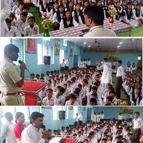 सुरक्षित भविष्य की ओर बढ़ते कदम: कुरूद पुलिस ने 500 विद्यार्थियों को किया जागरूक…