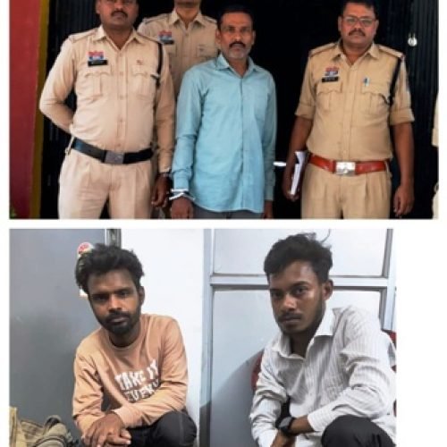 धमतरी में अवैध शराब पर पुलिस का बड़ा प्रहार, तीन आरोपी गिरफ्तार…