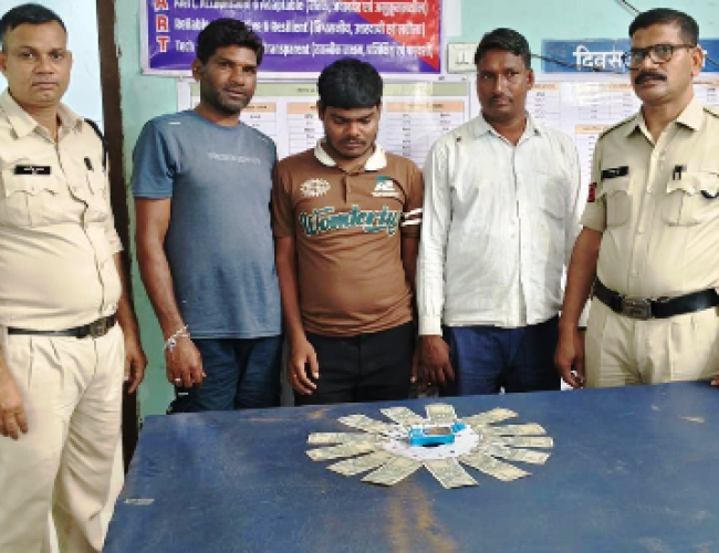 जुआ-सट्टा के खिलाफ धमतरी पुलिस का कड़ा प्रहार, 3 जुआरी गिरफ्तार…