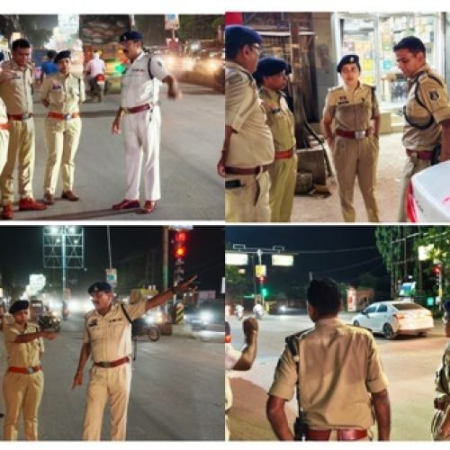 धमतरी: एसपी भावना पांडेय ने यातायात व्यवस्था का लिया जायजा, कोतवाली थाना का किया औचक निरीक्षण…