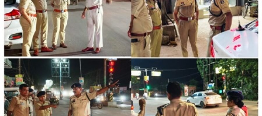 धमतरी: एसपी भावना पांडेय ने यातायात व्यवस्था का लिया जायजा, कोतवाली थाना का किया औचक निरीक्षण…