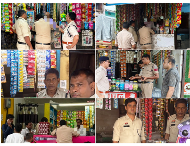 तंबाकू और धूम्रपान के खिलाफ धमतरी पुलिस का सख्त अभियान, COTPA एक्ट के तहत 100 प्रकरण दर्ज…