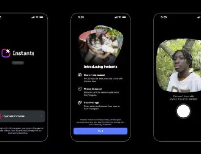 Snapchat की हो जाएगी छुट्टी? Instagram ने फोटो शेयरिंग के लिए लॉन्च की Instants ऐप…