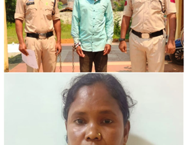 ऑपरेशन निश्चय’ के तहत अवैध शराब पर धमतरी पुलिस की बड़ी कार्रवाई, महिला समेत 2 आरोपी गिरफ्तार…