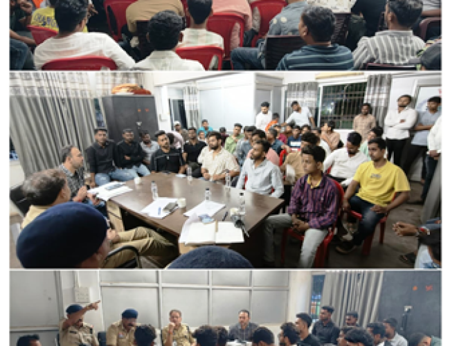 गणेशोत्सव को लेकर पुलिस-प्रशासन अलर्ट, 20 समितियों के साथ अहम बैठक…