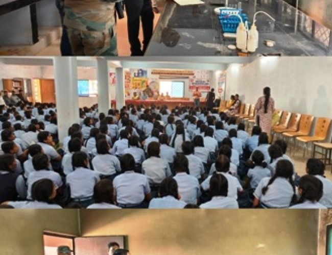पीएम श्री स्कूल भैंसमुंडी पहुंचे एसपी सूरज सिंह परिहार, विद्यार्थियों को अनुशासन और लक्ष्यपूर्ण जीवन का दिया प्रेरक संदेश…