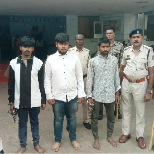 कुरूद में 21.51 ग्राम हेरोइन के साथ तीन आरोपी गिरफ्तार, 3.65 लाख का मशरूका जब्त…