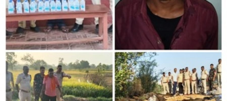 भखारा पुलिस की बड़ी कार्रवाई: अवैध शराब कारोबार पर कड़ा प्रहार, तीन मामलों में 2 आरोपी गिरफ्तार…