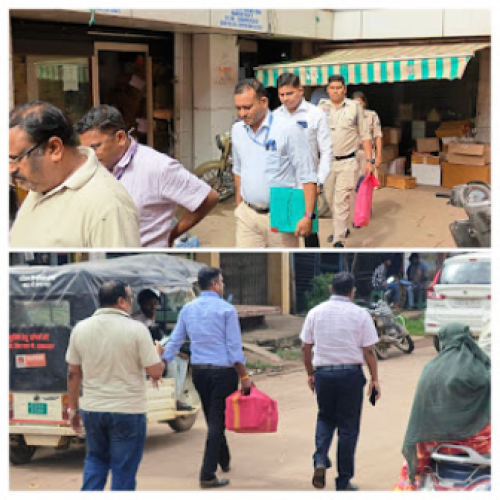 धमतरी: रायपुर रोड स्थित मेडिकल एजेंसी पर EOW की दबिश, पुराने स्वास्थ्य विभाग मामले से जुड़े दस्तावेज खंगाले…
