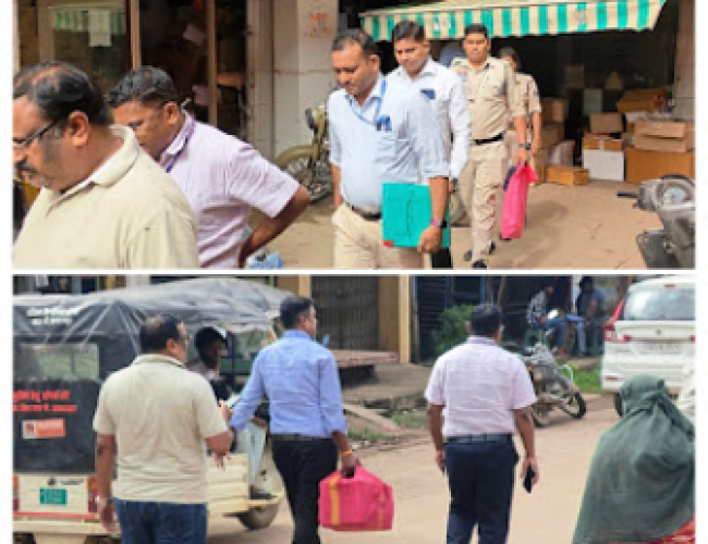 धमतरी: रायपुर रोड स्थित मेडिकल एजेंसी पर EOW की दबिश, पुराने स्वास्थ्य विभाग मामले से जुड़े दस्तावेज खंगाले…