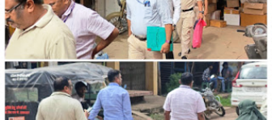 धमतरी: रायपुर रोड स्थित मेडिकल एजेंसी पर EOW की दबिश, पुराने स्वास्थ्य विभाग मामले से जुड़े दस्तावेज खंगाले…