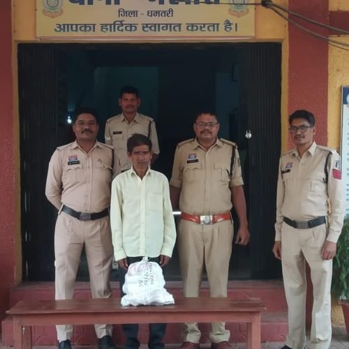 अवैध शराब कारोबारियों पर धमतरी पुलिस का बड़ा प्रहार…