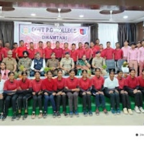 बीसीएस महाविद्यालय धमतरी के 34 एनसीसी कैडेट्स का भारतीय सेना में चयन…
