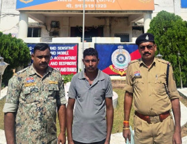 धमतरी पुलिस की बड़ी कार्रवाई: ओडिशा के कत्लखाने ले जाए जा रहे 14 मवेशियों को कराया मुक्त, आरोपी गिरफ्तार…