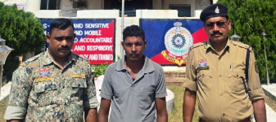 धमतरी पुलिस की बड़ी कार्रवाई: ओडिशा के कत्लखाने ले जाए जा रहे 14 मवेशियों को कराया मुक्त, आरोपी गिरफ्तार…