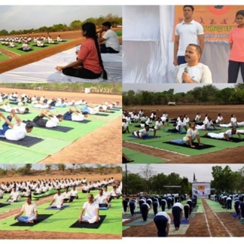 विश्व पर्यावरण दिवस पर धमतरी पुलिस का अनूठा संदेश: योग और पौधरोपण से स्वस्थ एवं सुरक्षित भविष्य की पहल…