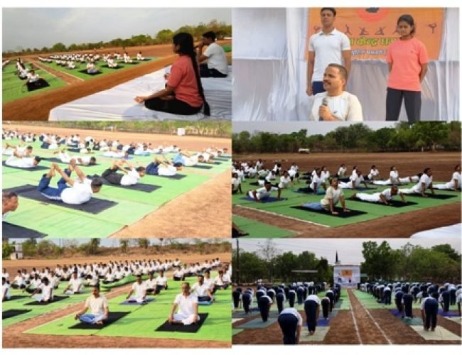 विश्व पर्यावरण दिवस पर धमतरी पुलिस का अनूठा संदेश: योग और पौधरोपण से स्वस्थ एवं सुरक्षित भविष्य की पहल…
