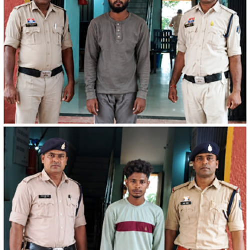 एसपी धमतरी के निर्देशन में चाकूबाजों पर सख्त कार्रवाई, भखारा पुलिस ने दो आरोपियों को किया गिरफ्तार…