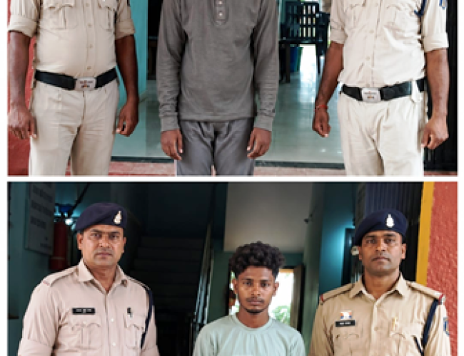 एसपी धमतरी के निर्देशन में चाकूबाजों पर सख्त कार्रवाई, भखारा पुलिस ने दो आरोपियों को किया गिरफ्तार…