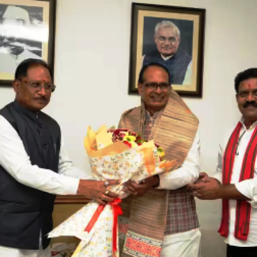 CM साय की मंत्री शिवराज सिंह चौहान से मुलाकात, बस्तर के लिए मांगा विशेष प्रावधान…