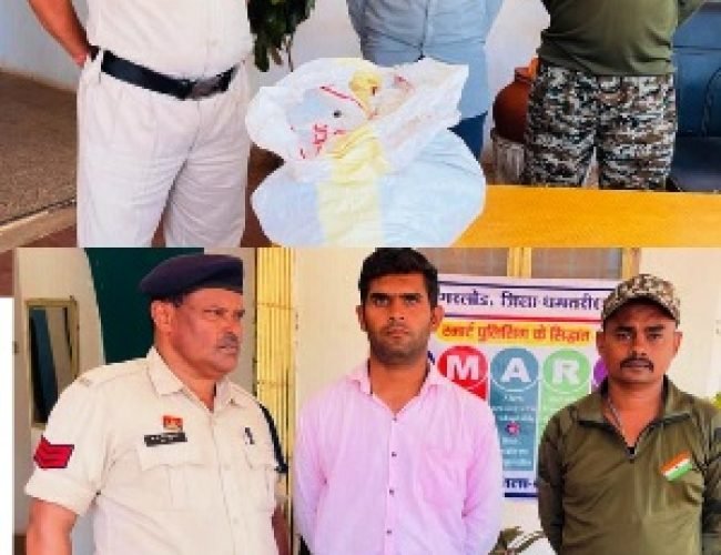 धमतरी पुलिस का कड़ा प्रहार: अवैध शराब तस्करों पर शिकंजा, दो आरोपी गिरफ्तार…