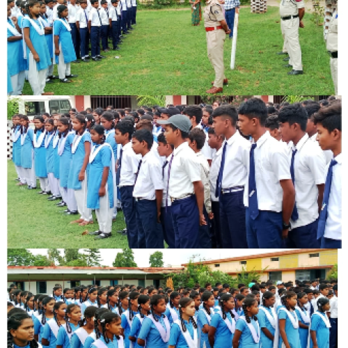 सामुदायिक पुलिसिंग के तहत धमतरी पुलिस की जागरूकता पहल, ग्राम खरेंगा हाई स्कूल में विद्यार्थियों को किया जागरूक…