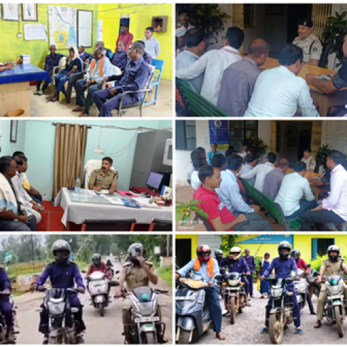 धमतरी पुलिस की व्यापक तैयारी: त्योहारों को लेकर थाना स्तर पर सुरक्षा और जागरूकता अभियान तेज…