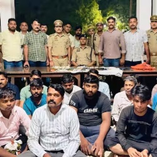 भदोही में मैरिज लॉन की आड़ में जुए का धंधा, पुलिस ने 19 आरोपियों को किया गिरफ्तार…