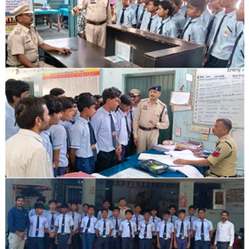राष्ट्रीय एकता दिवस के उपलक्ष्य में धमतरी पुलिस की पहल, विद्यार्थियों ने जाना थाने का कामकाज…
