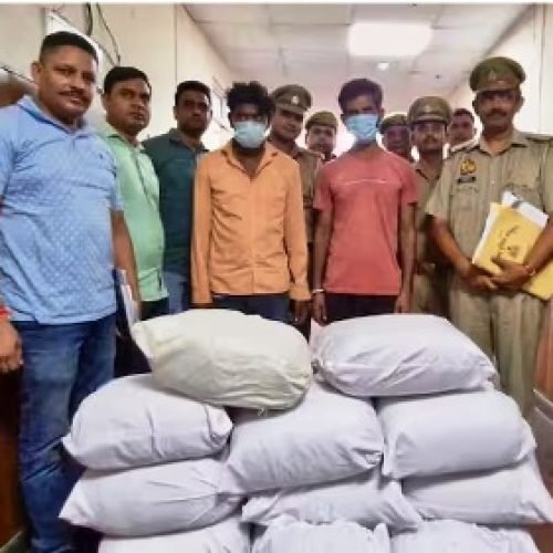 ग्रेनाइट पत्थरों के बीच में उड़ीसा से गांजा सप्लाई करने वाले गिरोह का पर्दाफाश, लाखों का माल बरामद…