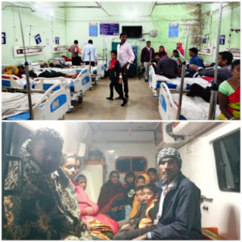 रतनजोत का बीज खाकर 24 बच्चे बीमार, भखारा के बोरझारा गांव में मचा हड़कंप…