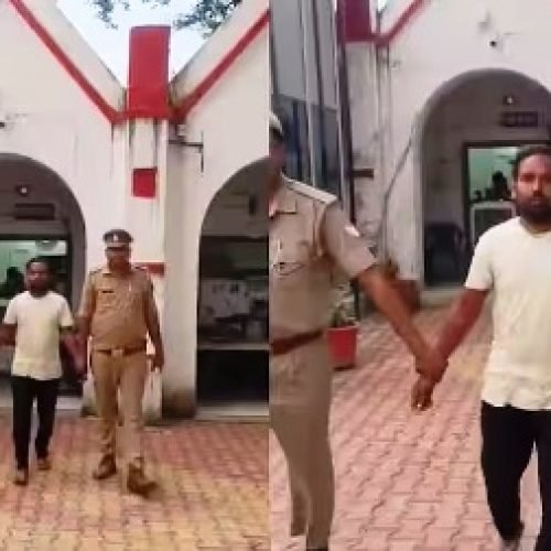 मंदिर में मुर्गे के अवशेष फेंकने वाला आरोपी गिरफ्तार, नशे की हालत में की थी ये हरकत….