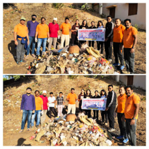 महाशिवरात्रि से पहले रुद्रेश्वर घाट में चला स्वच्छता अभियान…