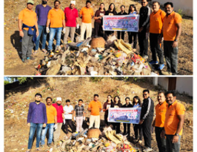 महाशिवरात्रि से पहले रुद्रेश्वर घाट में चला स्वच्छता अभियान…