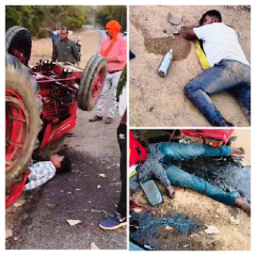 सांकरा फॉरेस्ट नाका के आगे दर्दनाक सड़क हादसा, एक की मौत, तीन गंभीर…