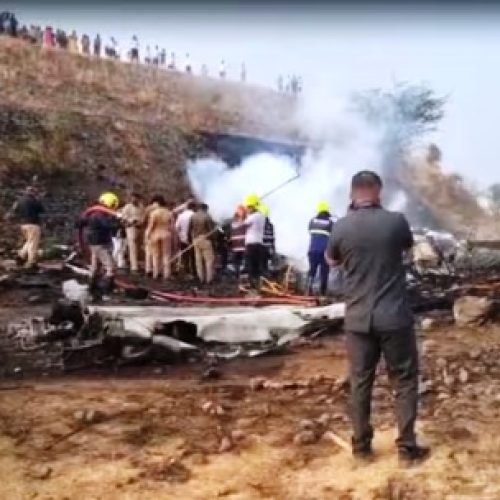 जिस प्लेन में सवार होकर बारामती जा रहे थे अजित पवार, उस क्रैश की तस्वीरें दिल दहलाने वाली…