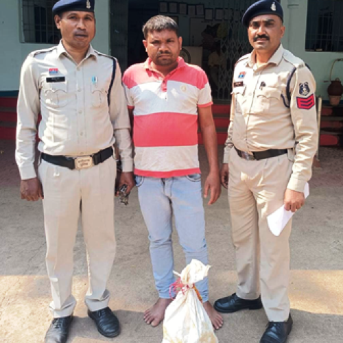 कुरुद में अवैध शराब बिक्री पर कार्रवाई, आरोपी गिरफ्तार…