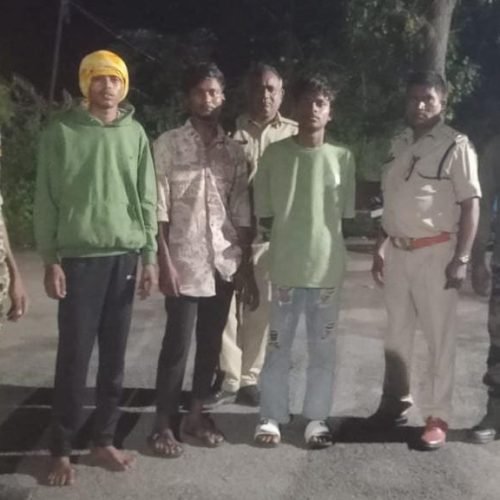 नगरी पुलिस की बड़ी सफलता – 2 लाख 65 हजार की चोरी का खुलासा, तीन आरोपियों गिरफ्तार, एक लाख 74 हजार का माल बरामद